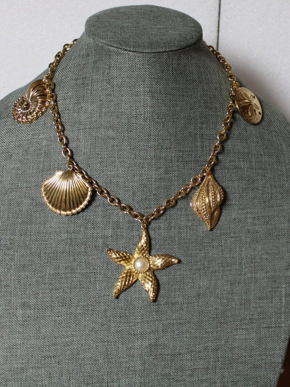 Vintage Kenneth Jay Lane Avon Royal Sea Necklace
